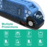 36V 48V 52V  ebike Battery 10AH 13AH 15Ah 17.5Ah 20Ah 18650 Lithium ion with Charger, USB Port for Electric eBike Battery 250w-1500W for Mountain Bike Road Bike-4Pin - Image 7