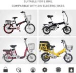 36V/48V ebike Battery 10Ah 13Ah 17.5Ah 20Ah Electric Bicycle Li-Ion Batter with Charger, for 250W-1500W Motor BMS Protection Board, Electric Bike Lithinum Battery Pack - Image 4